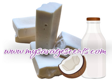 Load image into Gallery viewer, Coconut Milk All Natural Cold Process Soap Vegan
