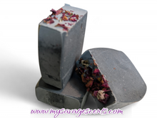 Load image into Gallery viewer, Activated Charcoal,Rose & Green Tea