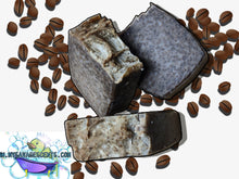 Load image into Gallery viewer, All-Natural Plant Based Coffee Bean Cold Process Soap