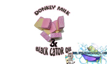 Load image into Gallery viewer, All Natural Donkey Milk &amp; Black Castor Oil Cold Process Soap
