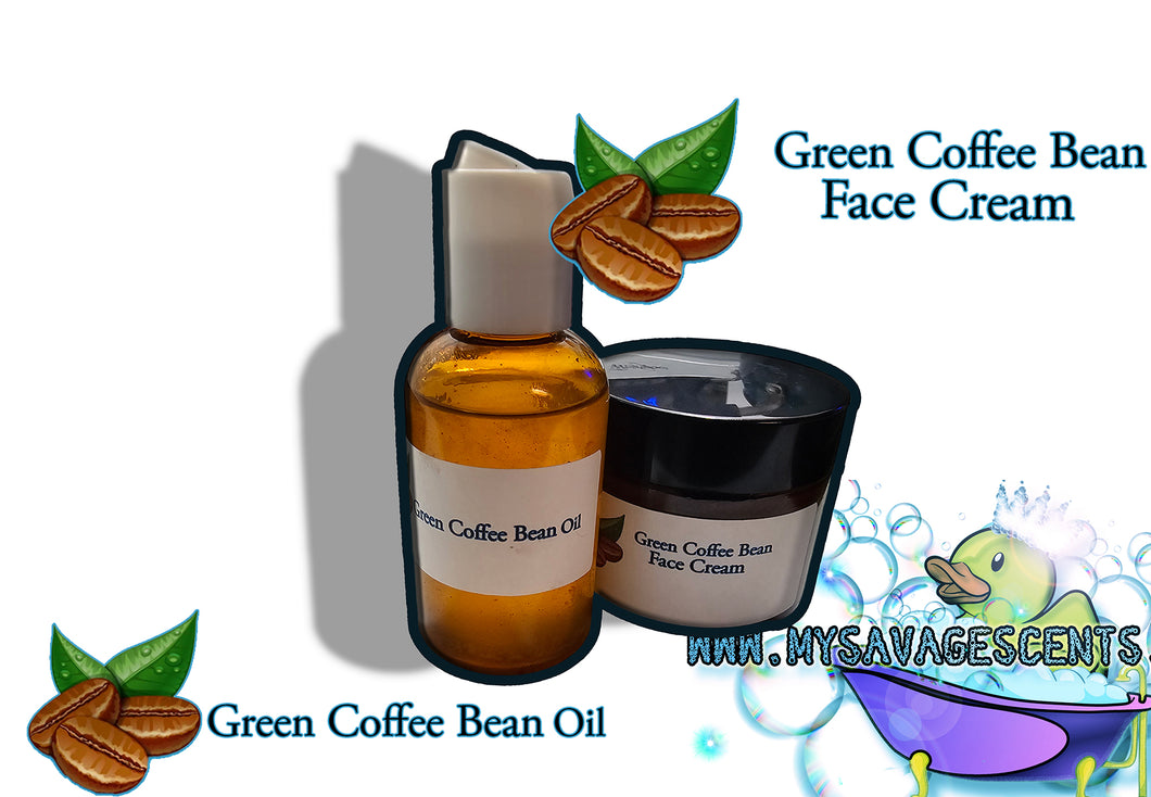 Green Coffee Bean Eye Serum & Green Coffee Face Cream