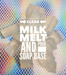 8 Oz - 1 Lb - 2 Lb - CLEAR Melt and Pour - Soap Base