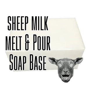 SHEEP MILK - Melt and Pour - Soap Base