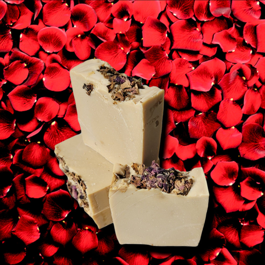 Rose Water Cold Process Soap Vegan